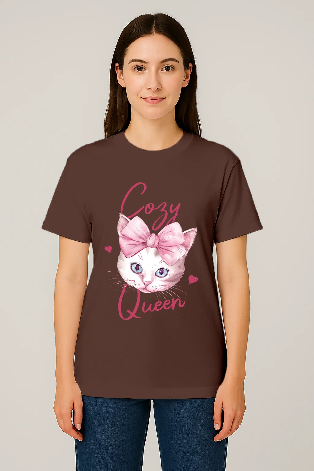 Coquette T-Shirt A DarkBrown