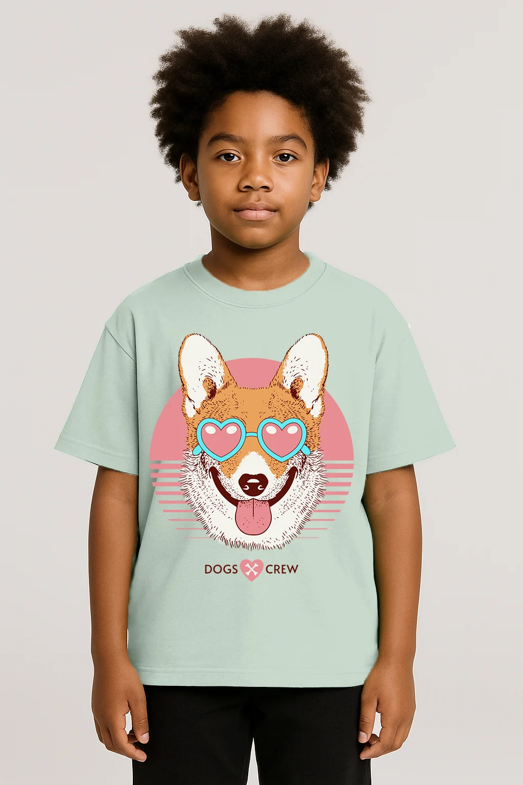 Dogs Crew MacaronGreen