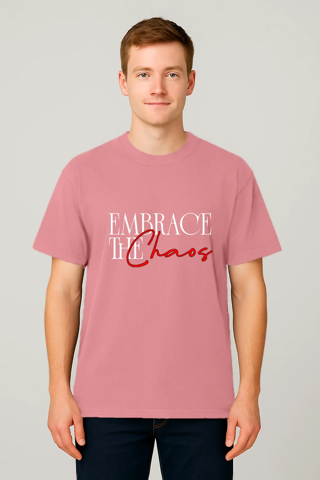 Embrace the Chaos PeachPink