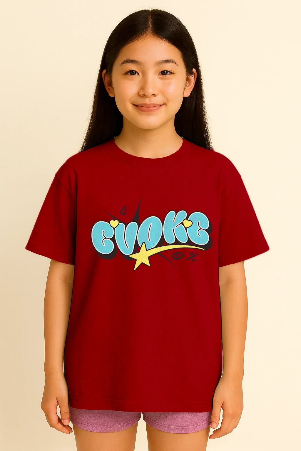 Evoke Y2K Logo BrightRed