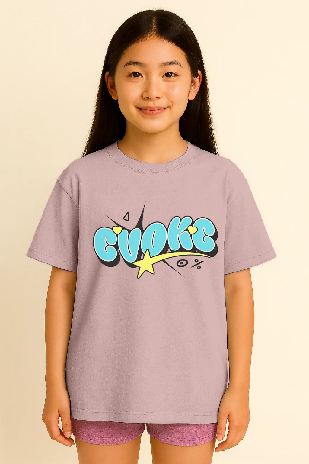 Evoke Y2K Logo Pink