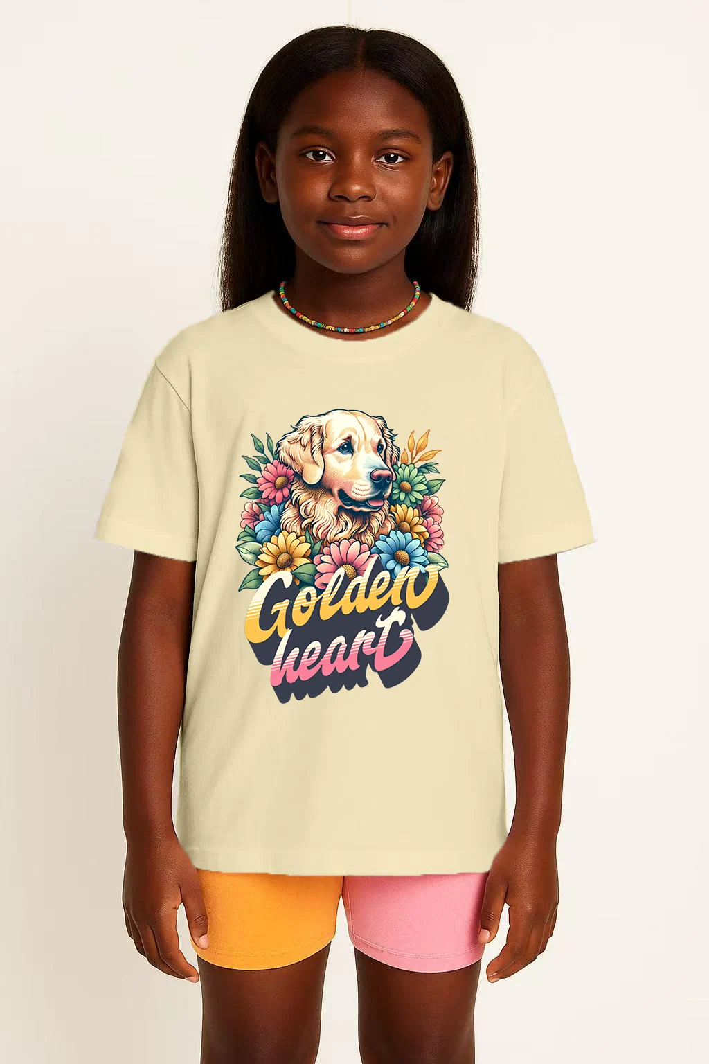 Goldden heart CreamYellow