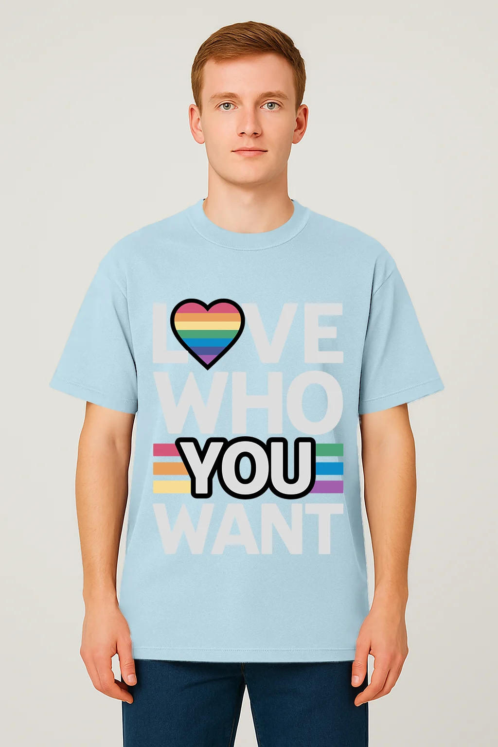 Love Who You Want SkyBlue