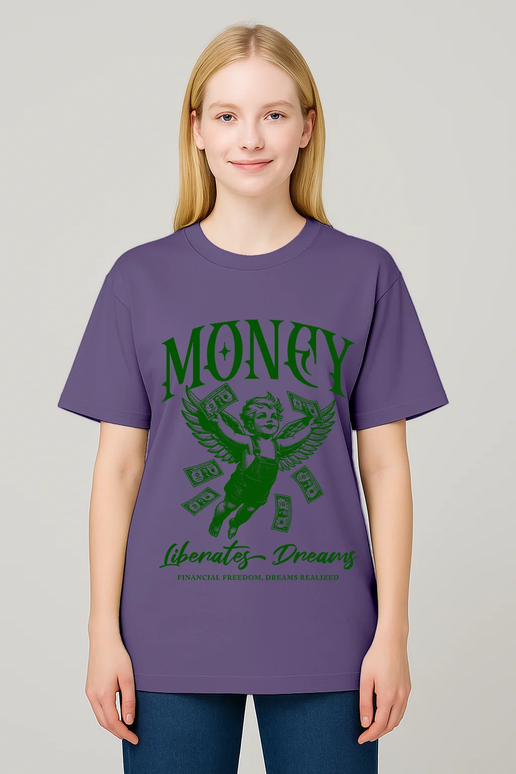 Money Liberates Dreams MistyPurple