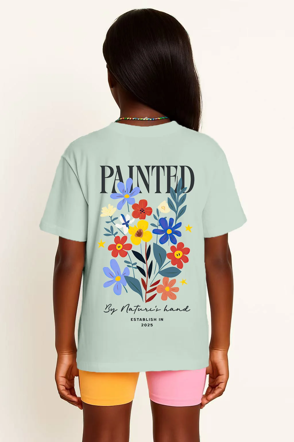 Painted by Natures Hand MacaronGreen