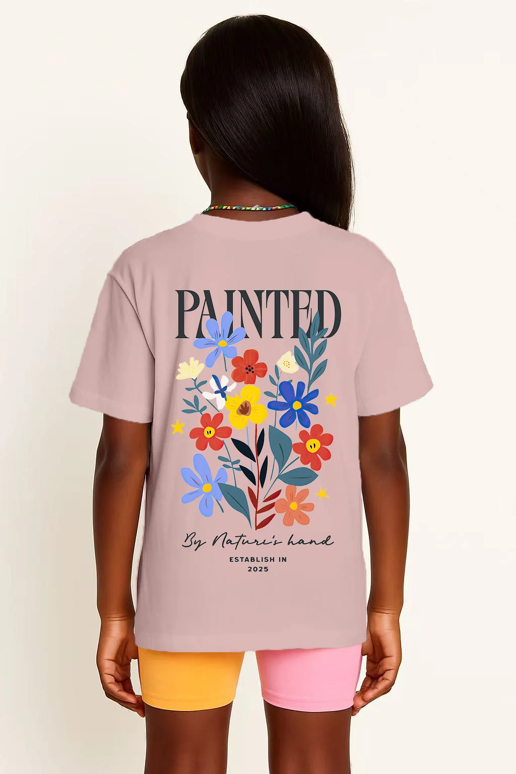 Painted by Natures Hand Pink