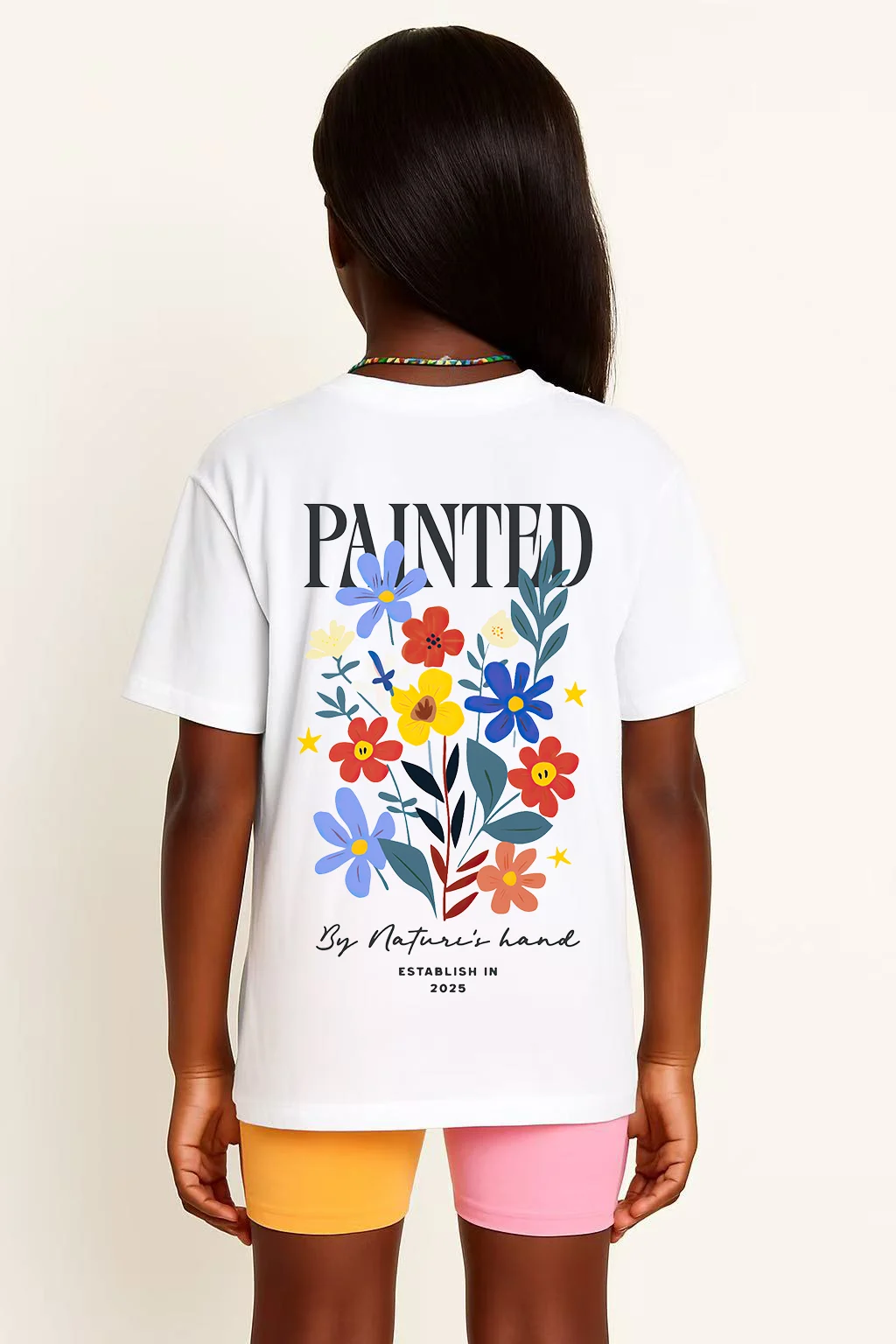 Painted by Natures Hand White