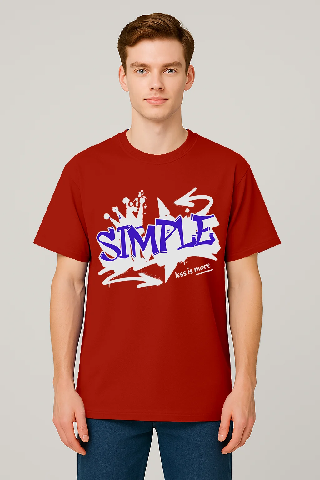 Simple Graffiti ClassicRed