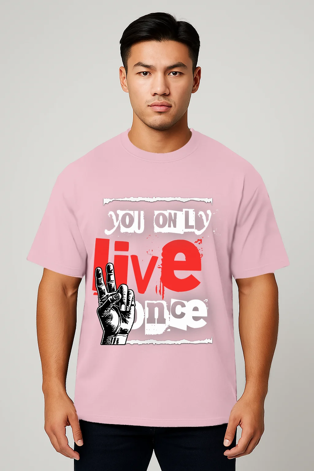 You Only Live Once BlushPink