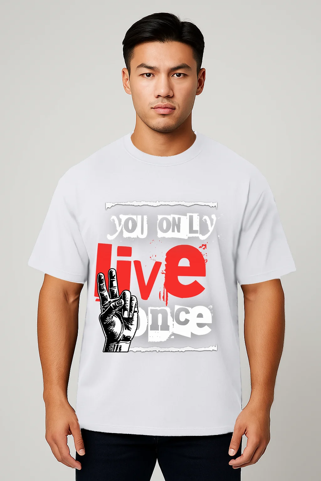 You Only Live Once IvoryWhite