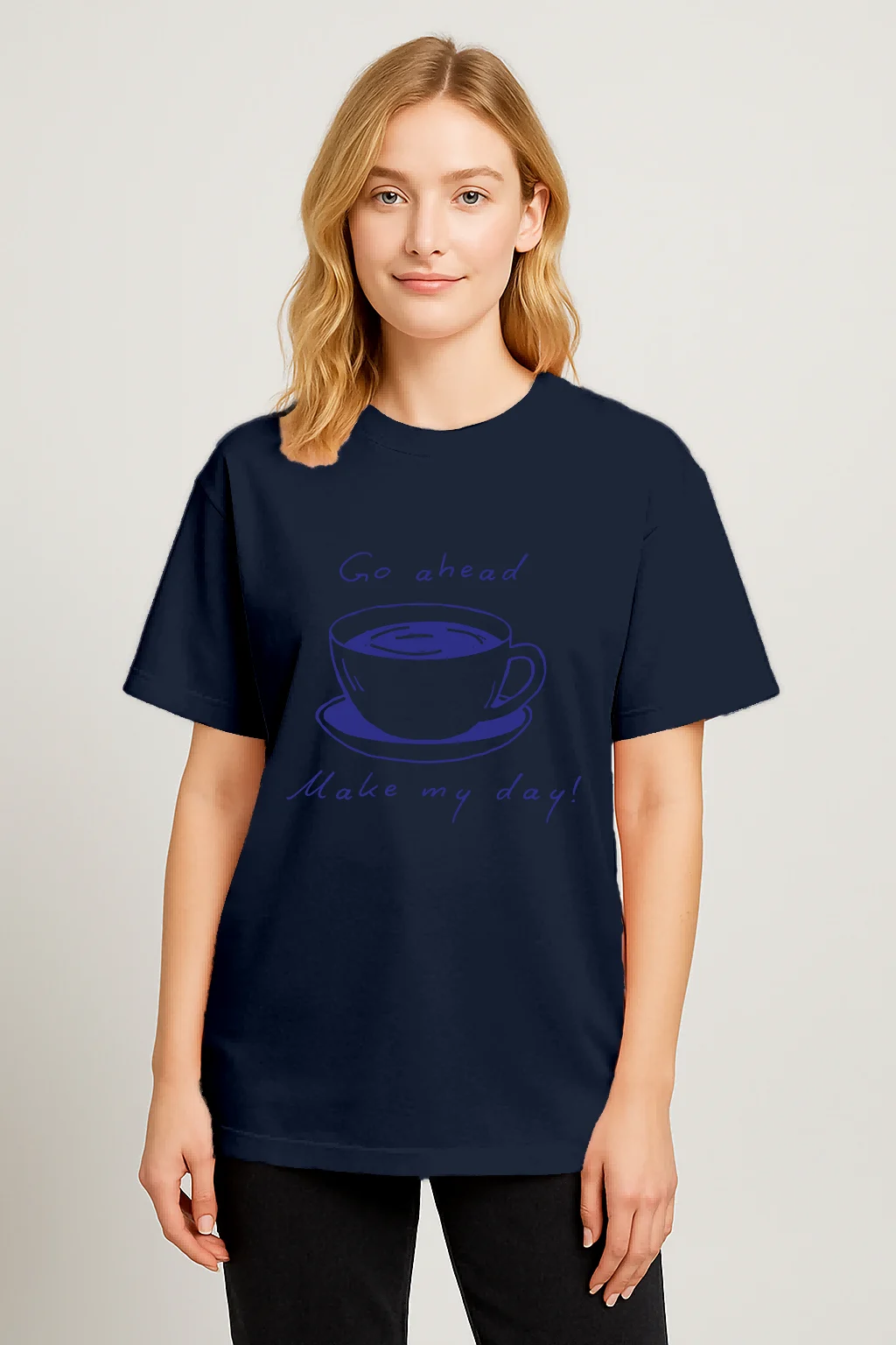 coffee you make my day MidnightBlue