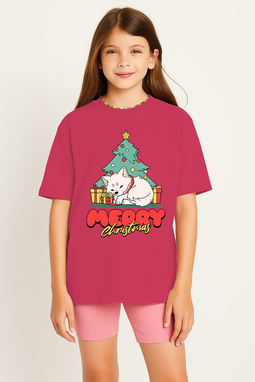 Cute Merry Christmas RoseRed